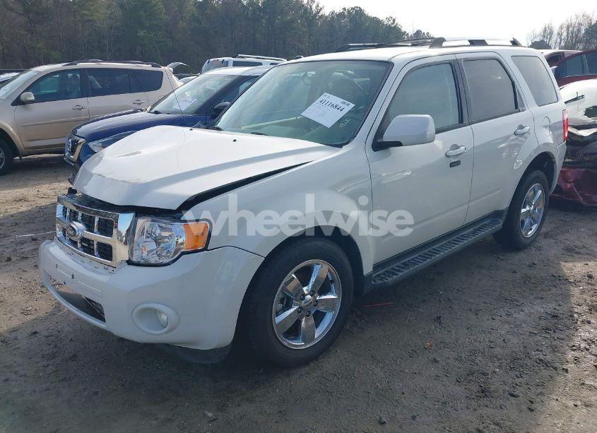 Photo 2 of 2012 Ford Escape LIMITED (VIN 1FMCU0EGXCKB62228)