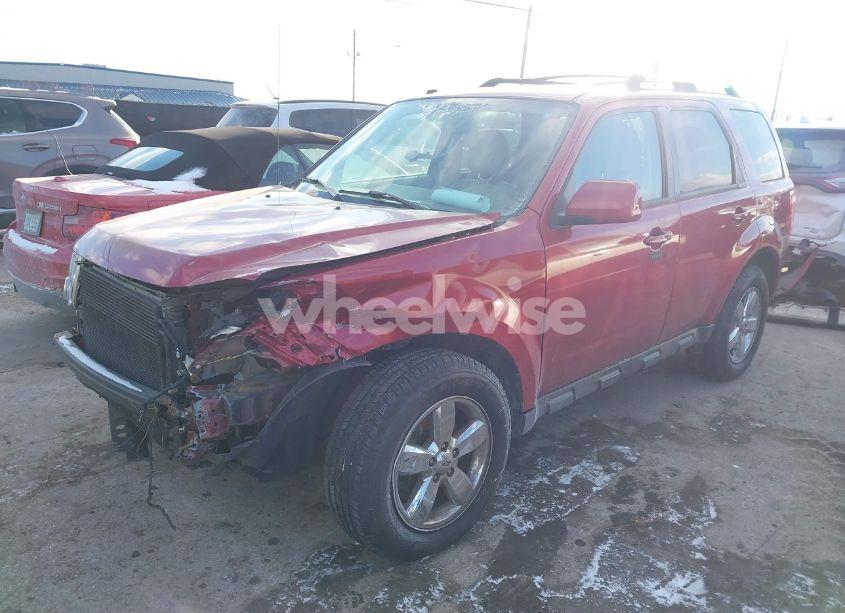 Photo 2 of 2012 Ford Escape LIMITED (VIN 1FMCU0EGXCKC40233)