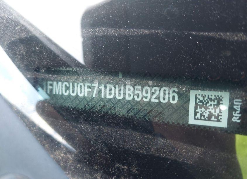 Photo 12 of 2013 Ford Escape S (VIN 1FMCU0F71DUB59206)