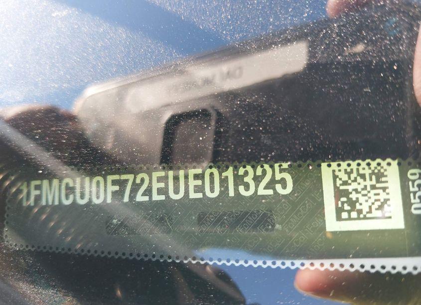 Photo 9 of 2014 Ford Escape S (VIN 1FMCU0F72EUE01325)