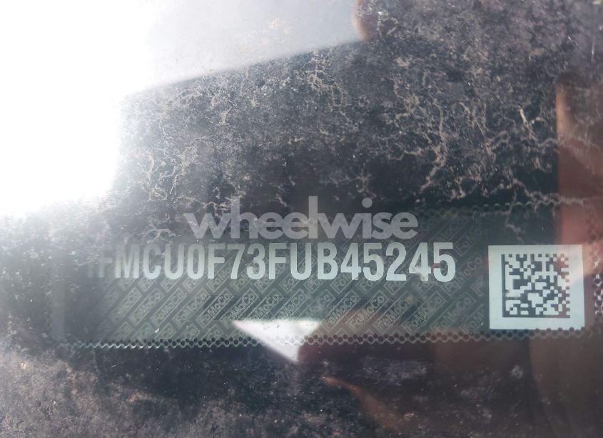 Photo 9 of 2015 Ford Escape S (VIN 1FMCU0F73FUB45245)