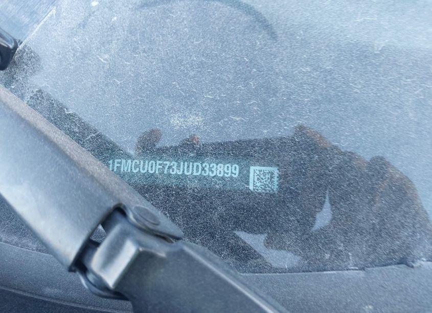 Photo 9 of 2018 Ford Escape S (VIN 1FMCU0F73JUD33899)