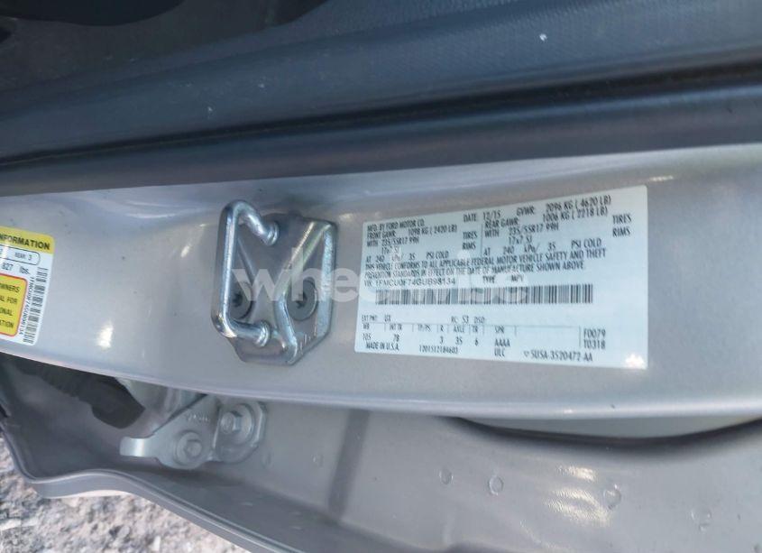 Photo 9 of 2016 Ford Escape S (VIN 1FMCU0F74GUB98134)