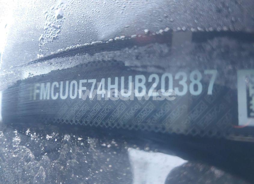 Photo 9 of 2017 Ford Escape S (VIN 1FMCU0F74HUB20387)