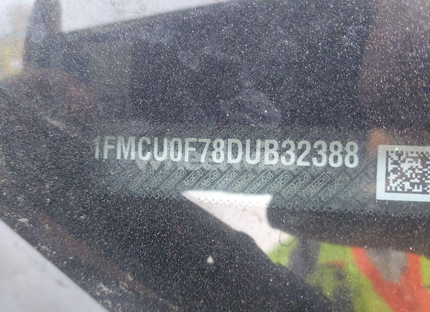 Photo 9 of 2013 Ford Escape S (VIN 1FMCU0F78DUB32388)