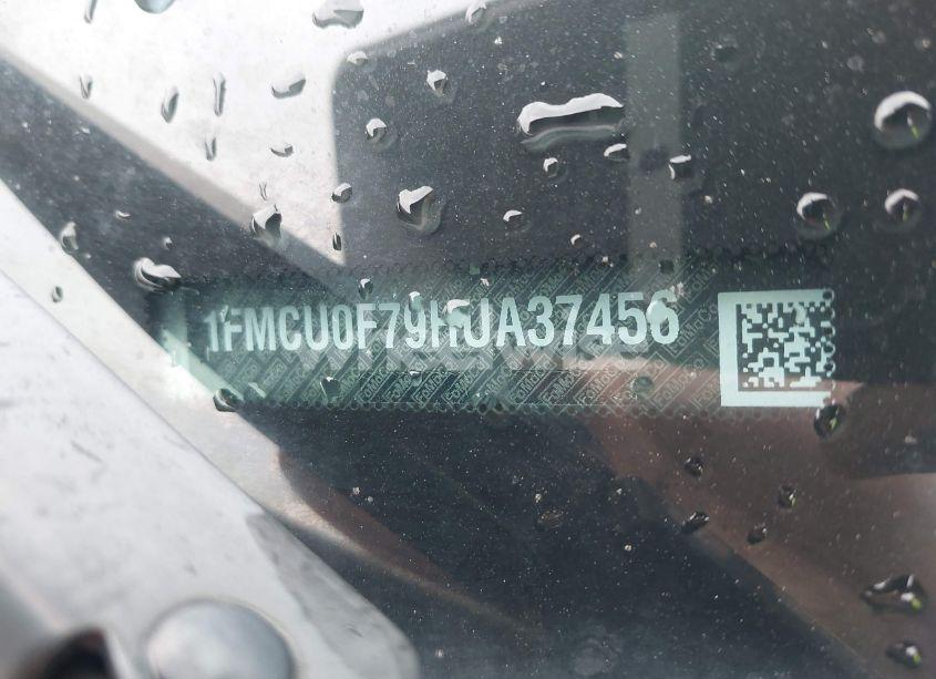 Photo 9 of 2017 Ford Escape S (VIN 1FMCU0F79HUA37456)