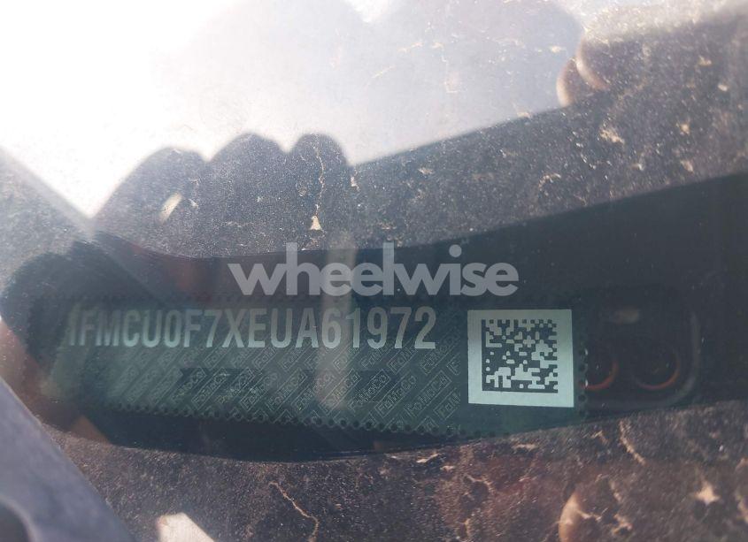 Photo 9 of 2014 Ford Escape S (VIN 1FMCU0F7XEUA61972)