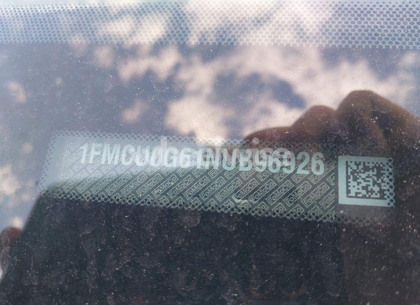 Photo 8 of 2022 Ford Escape SE (VIN 1FMCU0G61NUB96926)