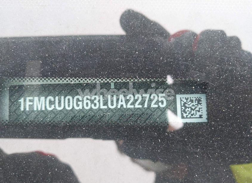 Photo 9 of 2020 Ford Escape SE (VIN 1FMCU0G63LUA22725)