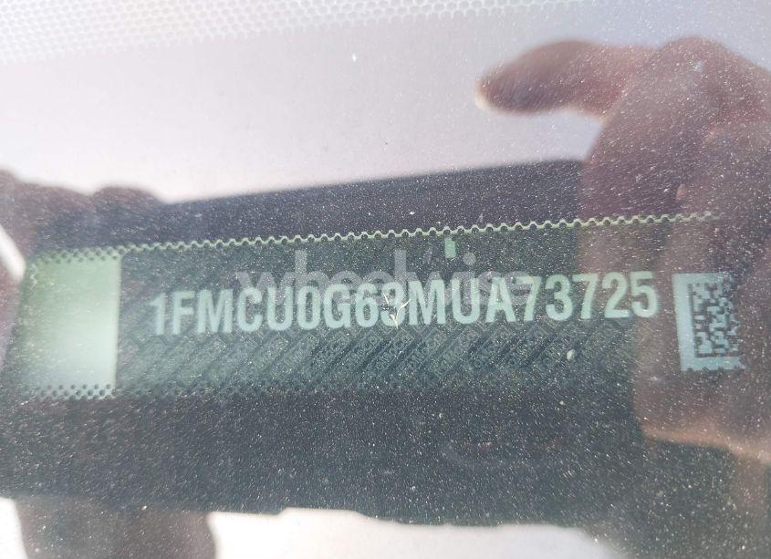 Photo 9 of 2021 Ford Escape SE (VIN 1FMCU0G63MUA73725)