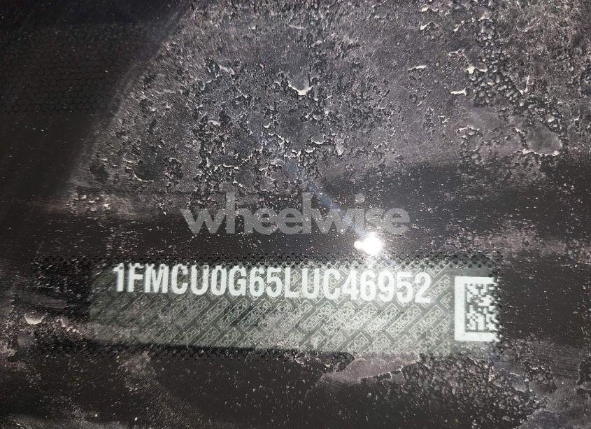 Photo 9 of 2020 Ford Escape SE (VIN 1FMCU0G65LUC46952)