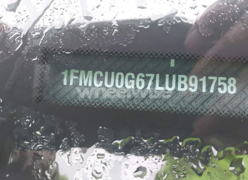 Photo 9 of 2020 Ford Escape SE (VIN 1FMCU0G67LUB91758)