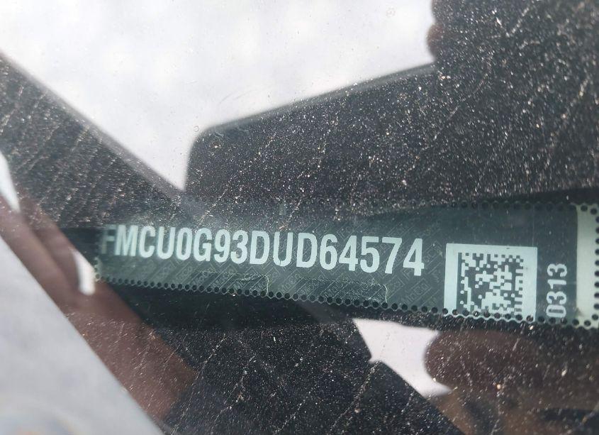 Photo 9 of 2013 Ford Escape SE (VIN 1FMCU0G93DUD64574)