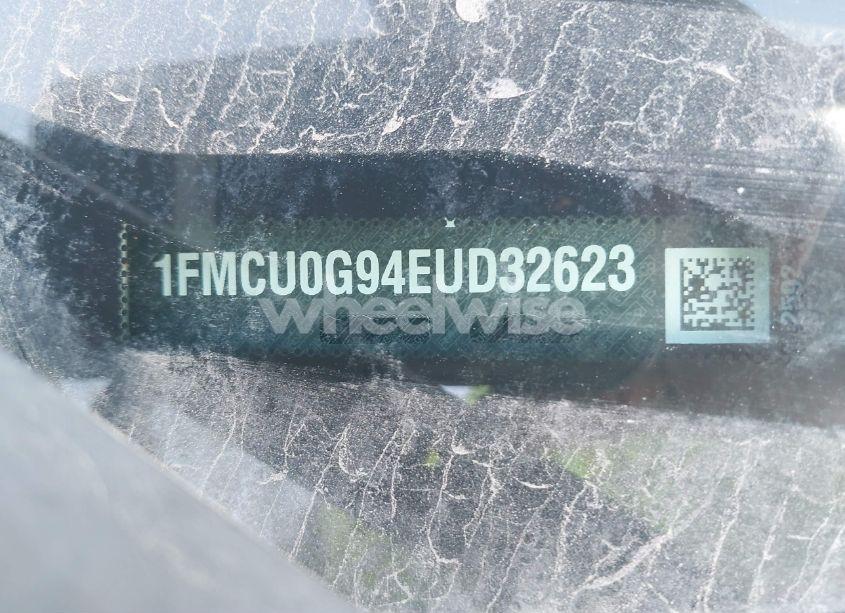 Photo 9 of 2014 Ford Escape SE (VIN 1FMCU0G94EUD32623)