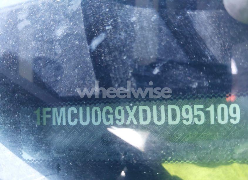 Photo 9 of 2013 Ford Escape SE (VIN 1FMCU0G9XDUD95109)