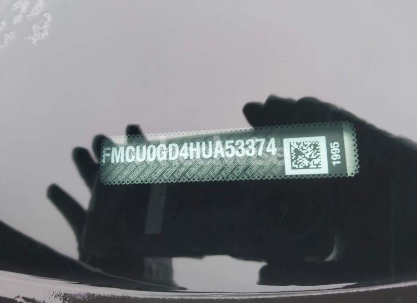 Photo 9 of 2017 Ford Escape SE (VIN 1FMCU0GD4HUA53374)