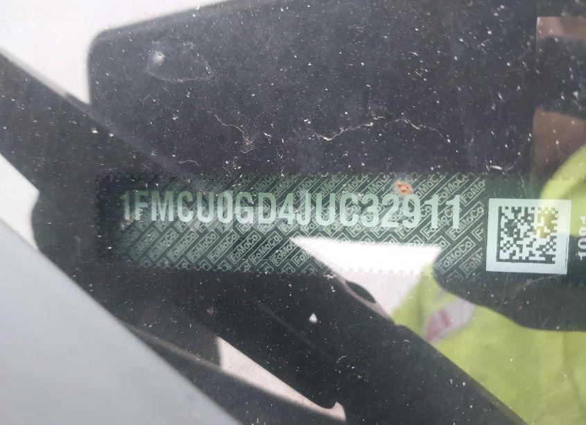 Photo 9 of 2018 Ford Escape SE (VIN 1FMCU0GD4JUC32911)