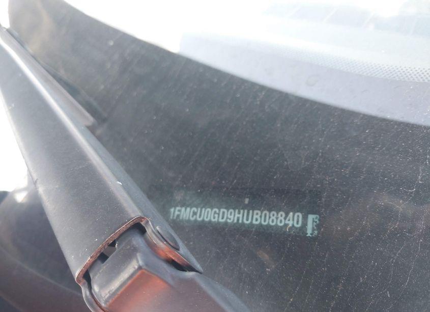 Photo 9 of 2017 Ford Escape SE (VIN 1FMCU0GD9HUB08840)