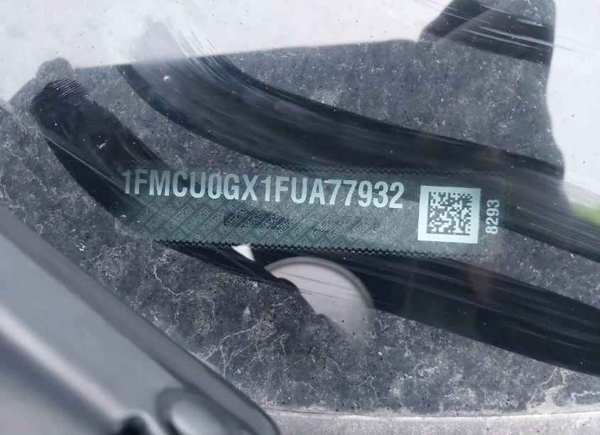 Photo 9 of 2015 Ford Escape SE (VIN 1FMCU0GX1FUA77932)