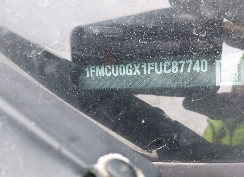 Photo 9 of 2015 Ford Escape SE (VIN 1FMCU0GX1FUC87740)