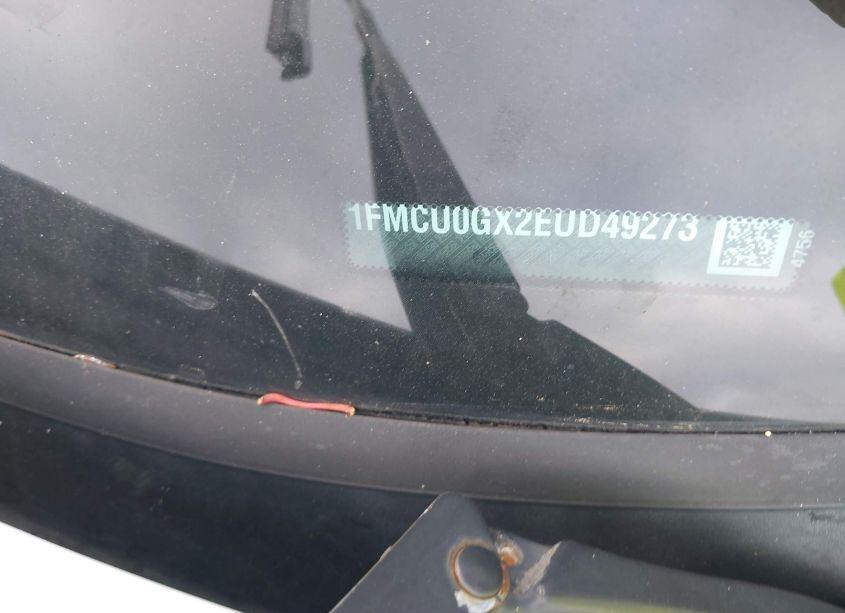 Photo 9 of 2014 Ford Escape SE (VIN 1FMCU0GX2EUD49273)