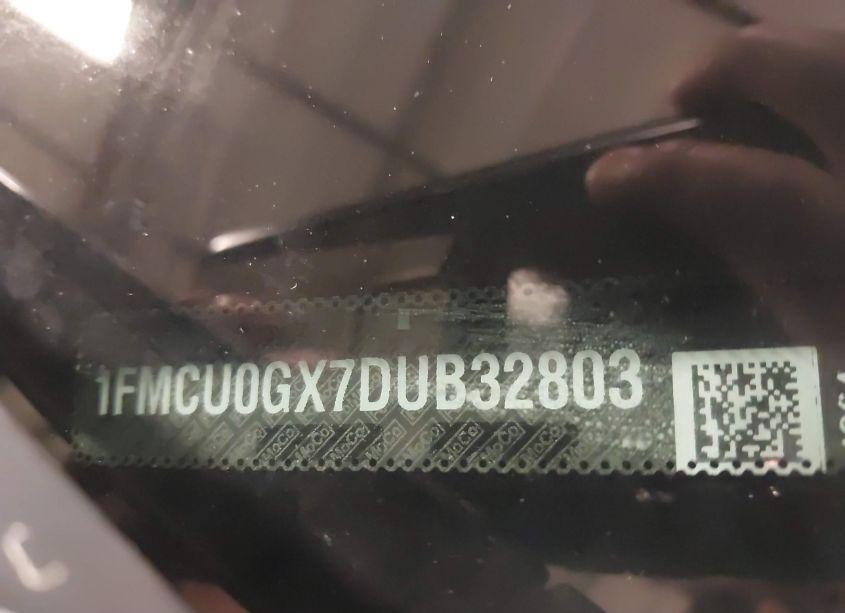 Photo 9 of 2013 Ford Escape SE (VIN 1FMCU0GX7DUB32803)