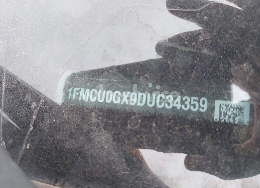 Photo 9 of 2013 Ford Escape SE (VIN 1FMCU0GX9DUC34359)