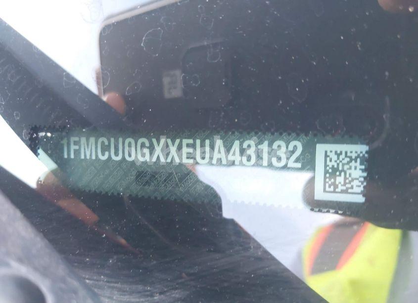 Photo 9 of 2014 Ford Escape SE (VIN 1FMCU0GXXEUA43132)