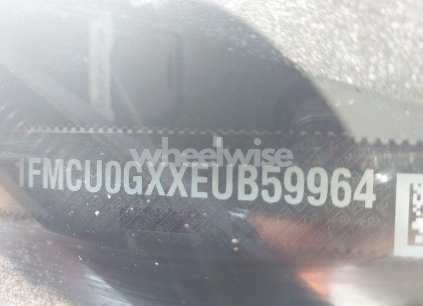 Photo 9 of 2014 Ford Escape SE (VIN 1FMCU0GXXEUB59964)