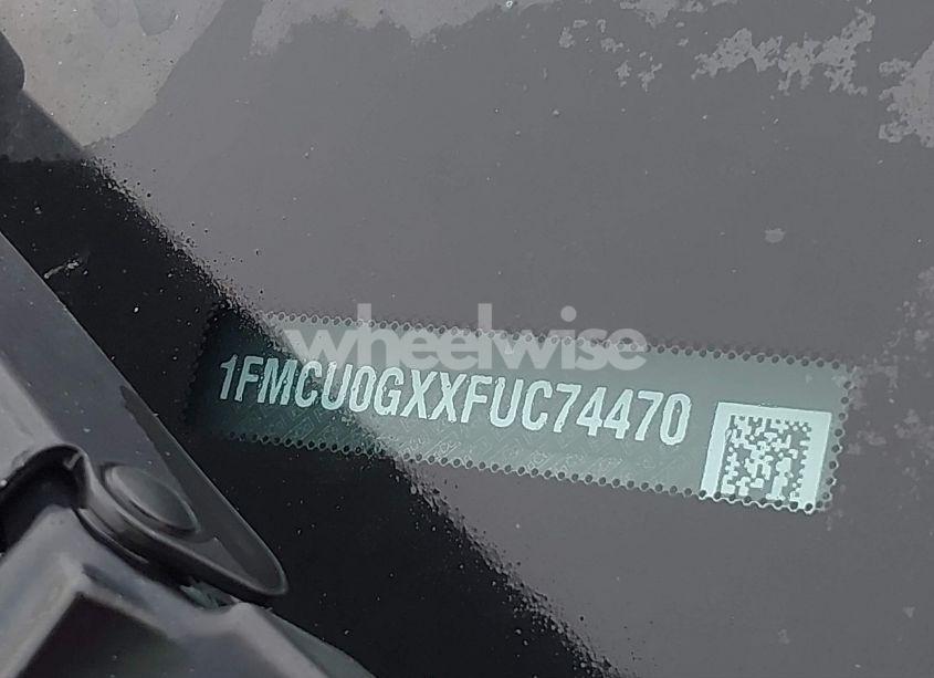 Photo 17 of 2015 Ford Escape SE (VIN 1FMCU0GXXFUC74470)