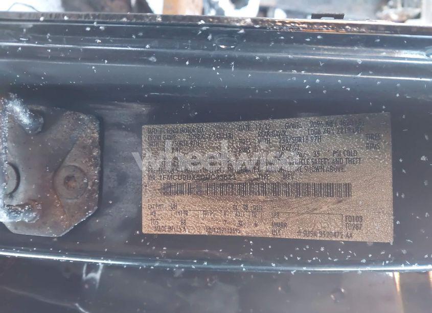 Photo 9 of 2013 Ford Escape SEL (VIN 1FMCU0HX5DUC33823)