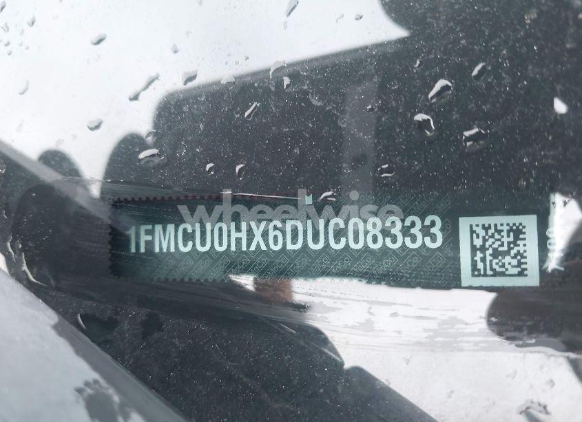 Photo 9 of 2013 Ford Escape SEL (VIN 1FMCU0HX6DUC08333)