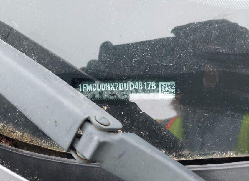 Photo 9 of 2013 Ford Escape SEL (VIN 1FMCU0HX7DUD48178)