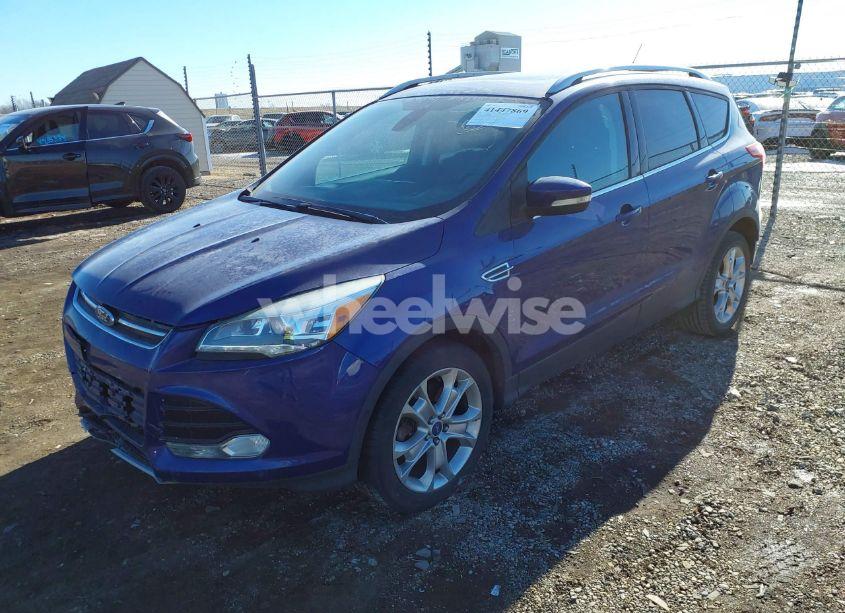 Photo 2 of 2014 Ford Escape TITANIUM (VIN 1FMCU0J90EUA68972)