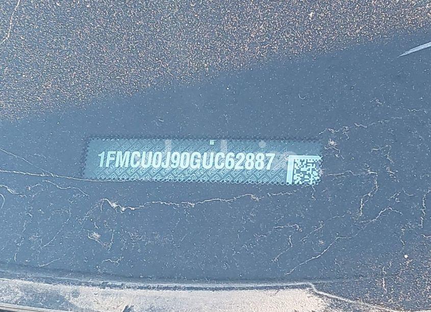 Photo 9 of 2016 Ford Escape TITANIUM (VIN 1FMCU0J90GUC62887)