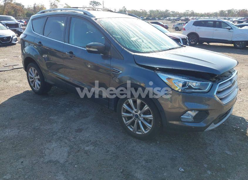 2018 Ford Escape TITANIUM (VIN 1FMCU0J90JUB40683) main photo