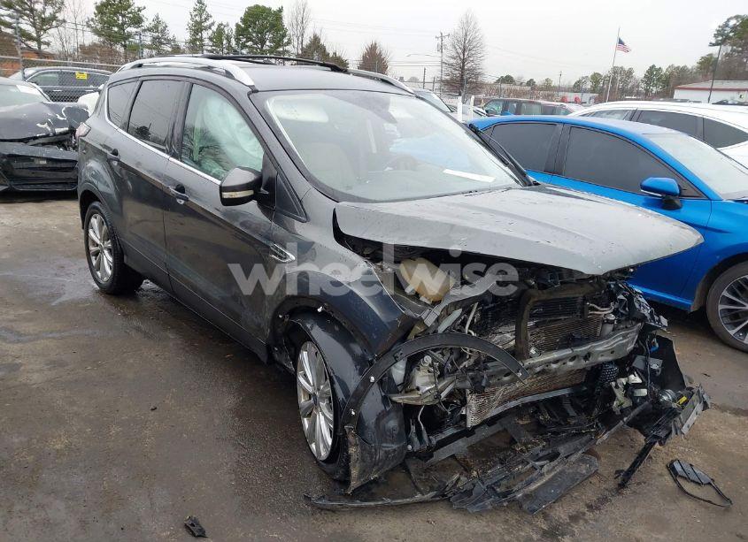 2017 Ford Escape TITANIUM (VIN 1FMCU0J91HUA25553) main photo