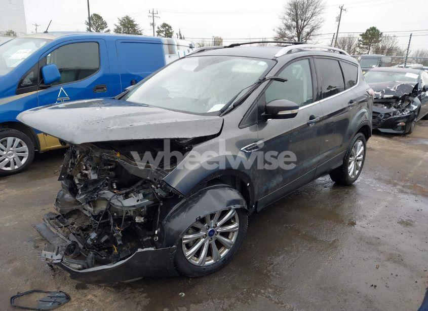 Photo 2 of 2017 Ford Escape TITANIUM (VIN 1FMCU0J91HUA25553)