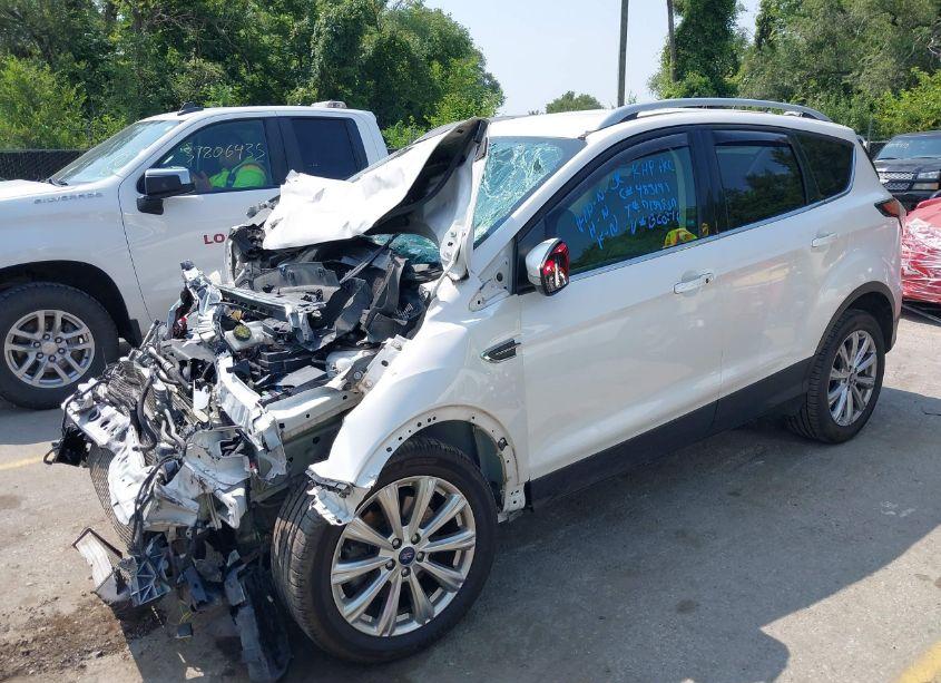 Photo 2 of 2017 Ford Escape TITANIUM (VIN 1FMCU0J91HUB60516)
