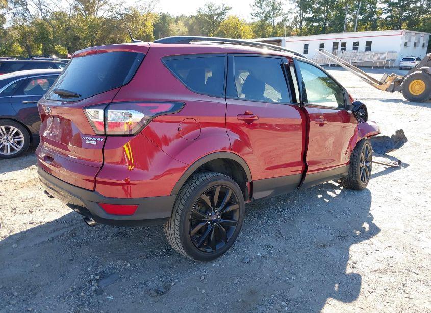 Photo 4 of 2017 Ford Escape TITANIUM (VIN 1FMCU0J91HUC25025)