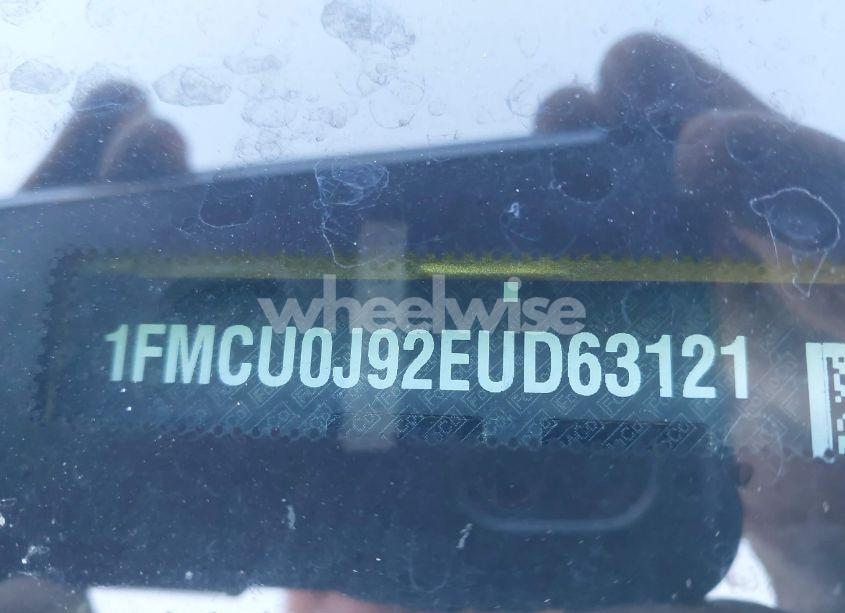 Photo 9 of 2014 Ford Escape TITANIUM (VIN 1FMCU0J92EUD63121)