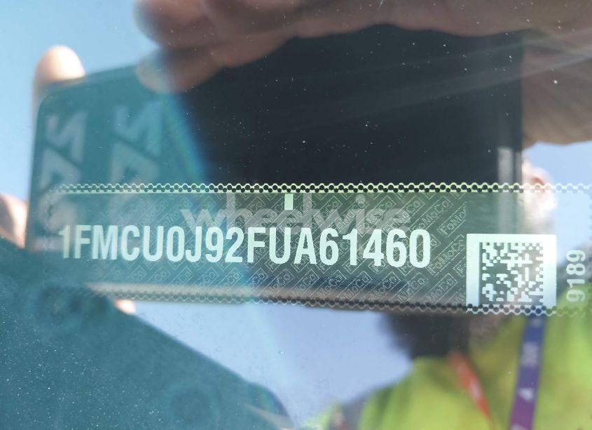 Photo 9 of 2015 Ford Escape TITANIUM (VIN 1FMCU0J92FUA61460)