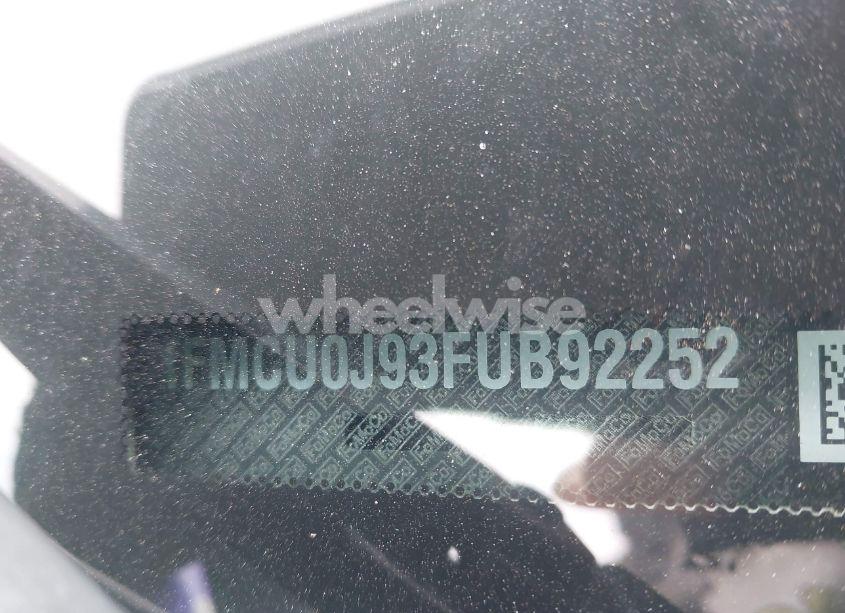 Photo 9 of 2015 Ford Escape TITANIUM (VIN 1FMCU0J93FUB92252)