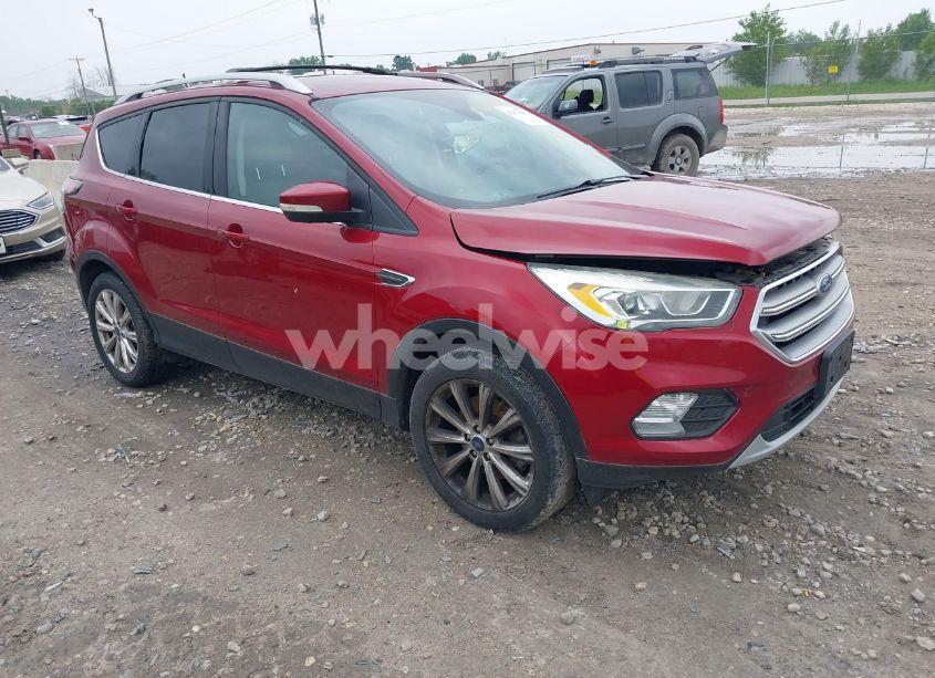 2017 Ford Escape TITANIUM (VIN 1FMCU0J93HUA25876) main photo