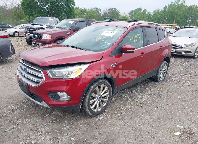 Photo 2 of 2017 Ford Escape TITANIUM (VIN 1FMCU0J93HUA25876)