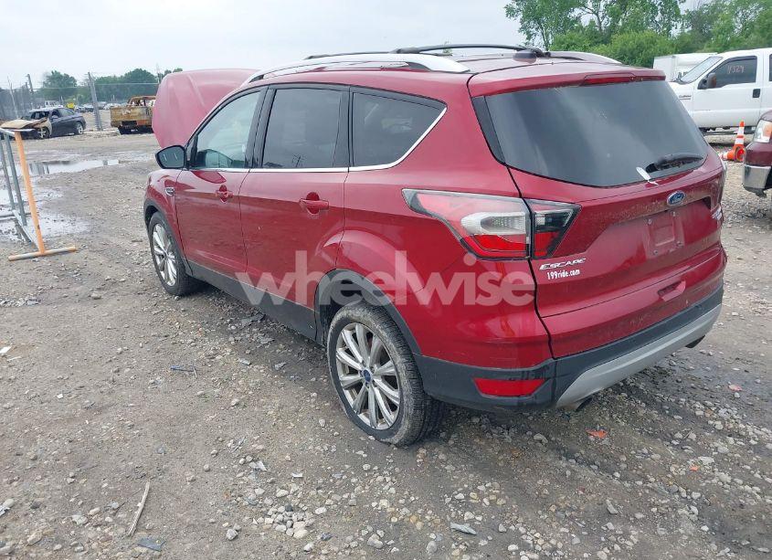Photo 3 of 2017 Ford Escape TITANIUM (VIN 1FMCU0J93HUA25876)