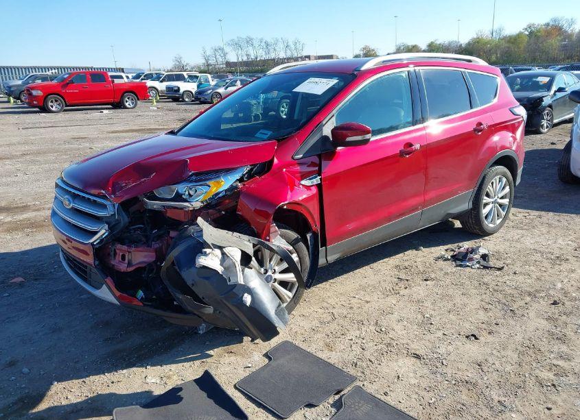 Photo 2 of 2017 Ford Escape TITANIUM (VIN 1FMCU0J93HUD48924)