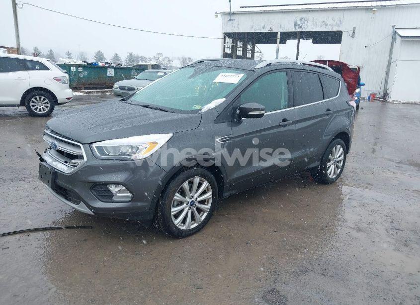 Photo 2 of 2017 Ford Escape TITANIUM (VIN 1FMCU0J93HUE02271)