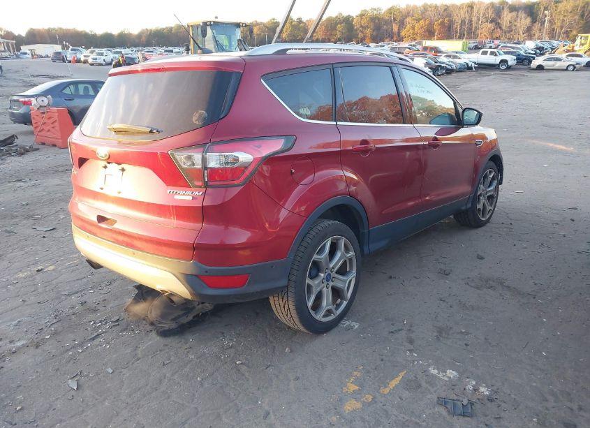 Photo 4 of 2017 Ford Escape TITANIUM (VIN 1FMCU0J94HUA09895)