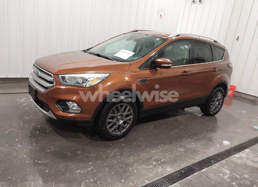 Photo 2 of 2017 Ford Escape TITANIUM (VIN 1FMCU0J95HUA38807)